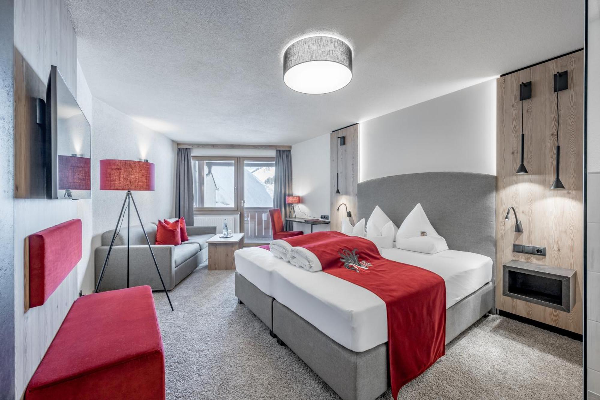 Burghotel Alpengluehn Obergurgl Værelse billede