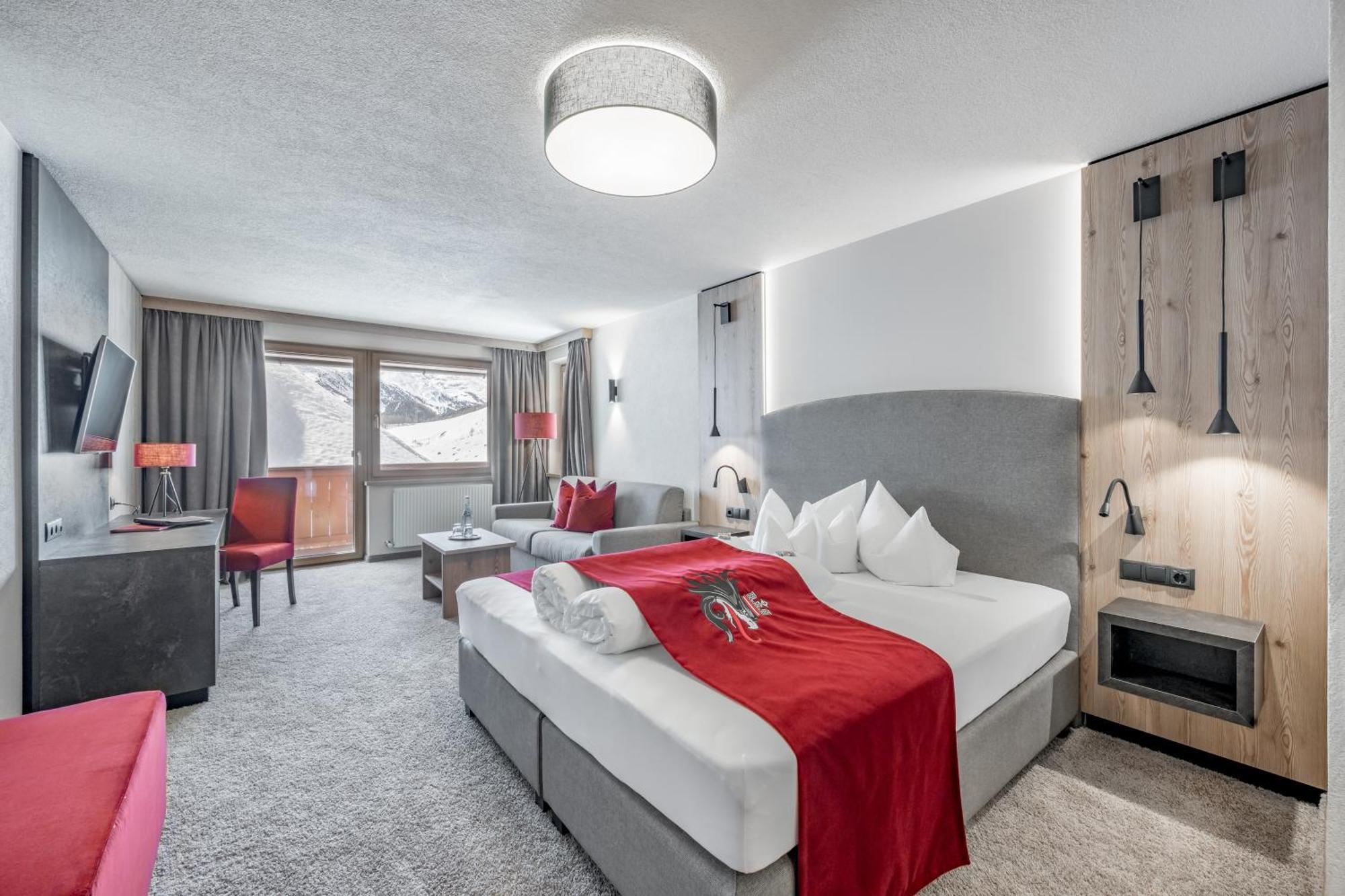 Burghotel Alpengluehn Obergurgl Værelse billede
